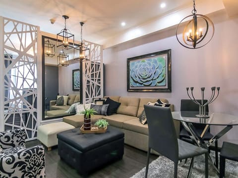 Stylish and Cozy Living Area