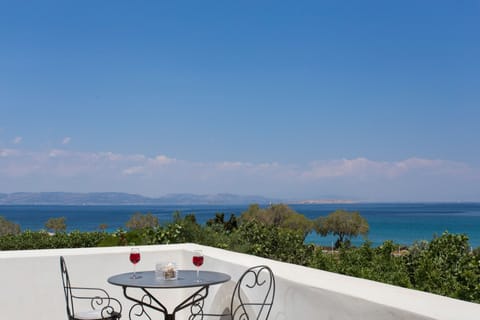 Balcony with sea view