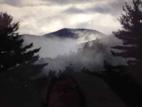 Just about heaven from the balcony!