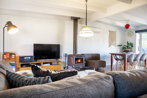 Upstairs living