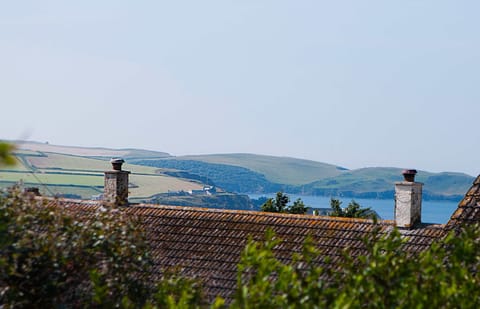 View from the front of the house and garden