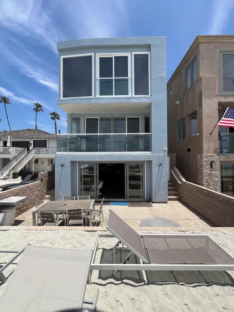 Back of House patio facing ocean