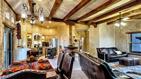 All tableware and cookware are included to prepare sumptuous meals