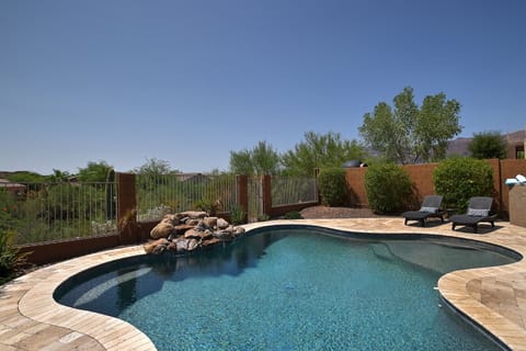 Relax around the beautiful pool
