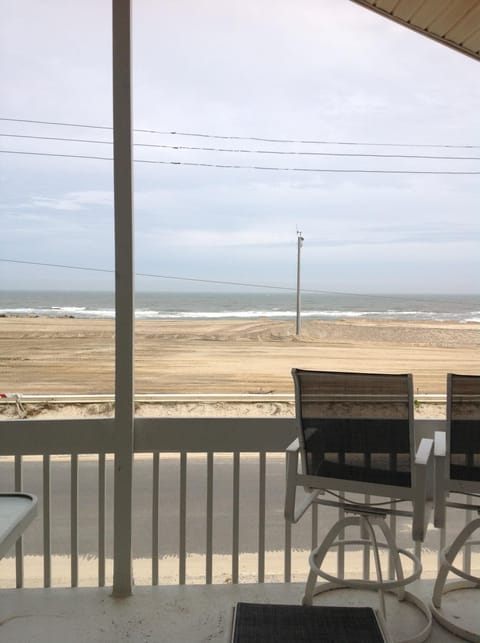 Ocean views after the hurricane took the dunes away. The Dunes have been rebuilt