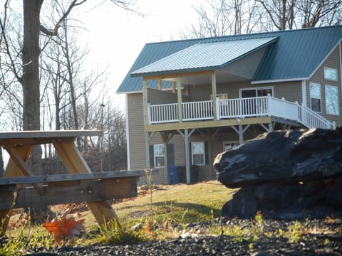 Peaceful view of house