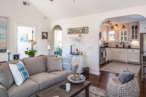 Living Room Looking into the Kitchen