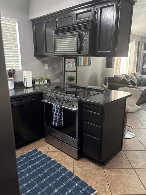 Electric Stove and Microwave