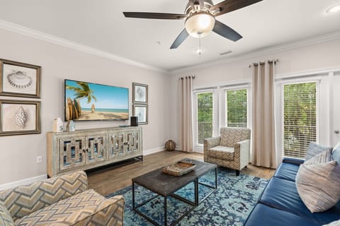 Open Living and Dining Area