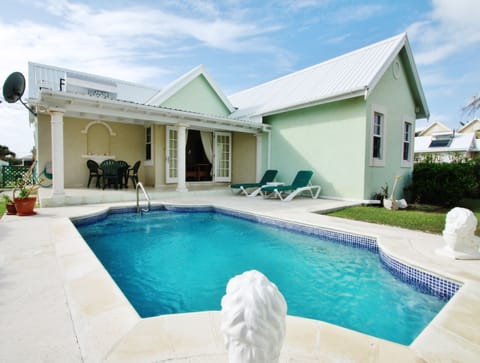 View of Back Patio with Private Pool
