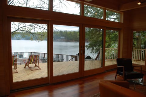 view from living room