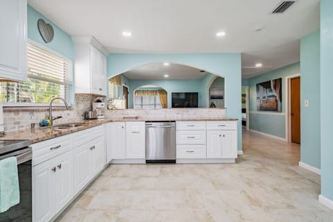 Being in kitchen does not cut you off from others