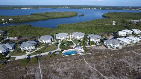 The Pool Area with the Intercoastal Waterway behind