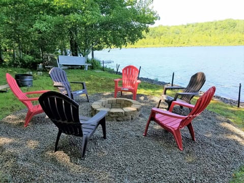 Fire Pit by the Lake
