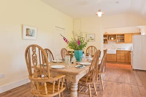 Large dining table seats 10