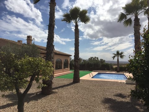 Garden & Pool at 71 Calle Alemania