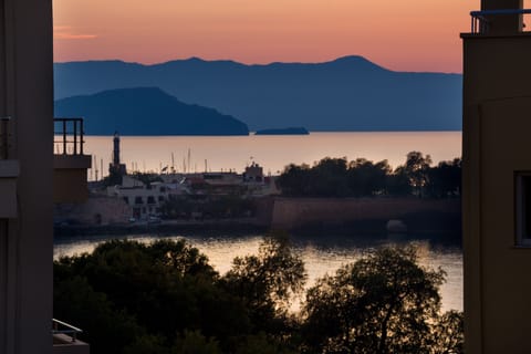sunset over the Mediterranean Sea
