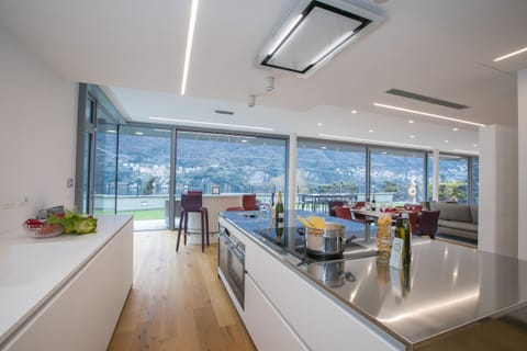 Kitchen and dining area