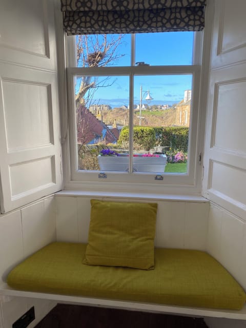 View to the harbour from the bedroom window