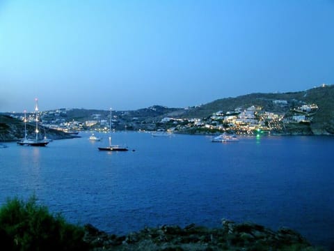 Evening view from the terrace