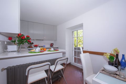 Kitchen and dining area