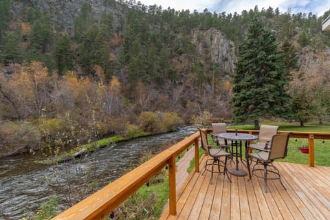 View from the hot tub