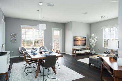 Open floor plan 