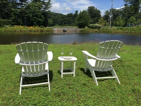 The island on "Club Lake"...a perfect spot for watching sunsets or fishing.
