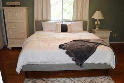 Second King Bedroom with Brand New King bed and bedding