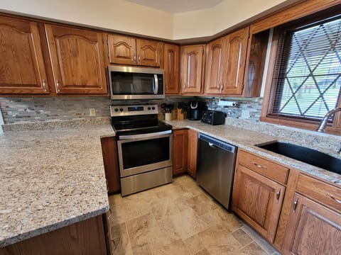 Updated countertops and flooring in April '21, New appliances in May '18