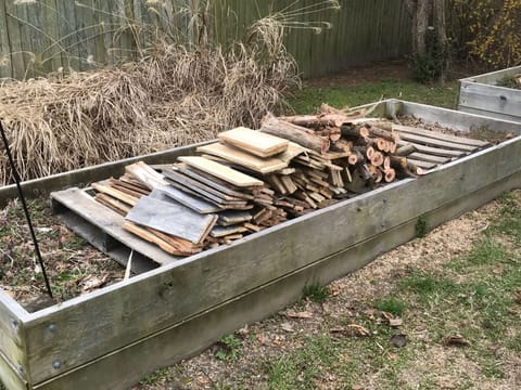 Firewood for the pit