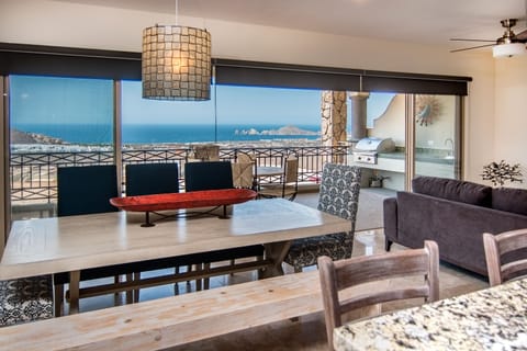 Spectacular views from kitchen, living, and dining rooms as well as the balcony.