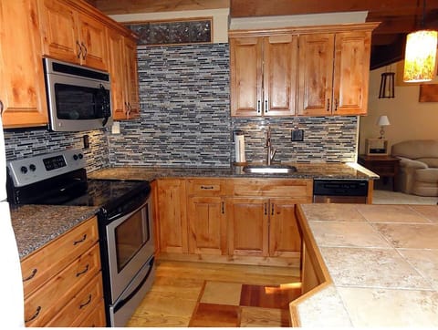 recently remodeled kitchen