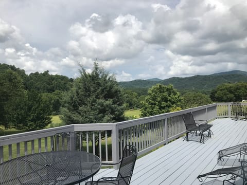 View from deck.