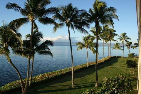 From the lanai facing the island of Lanai