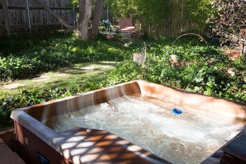 Private hot tub