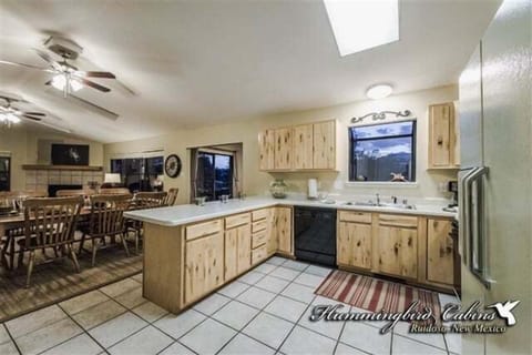 Fully stocked kitchen