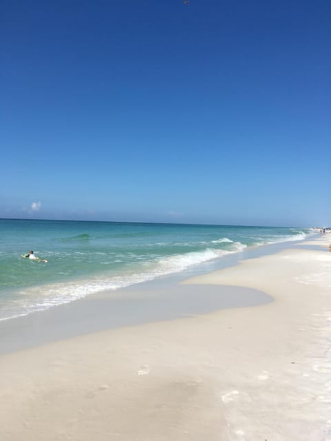 Beautiful white sand BEACH!