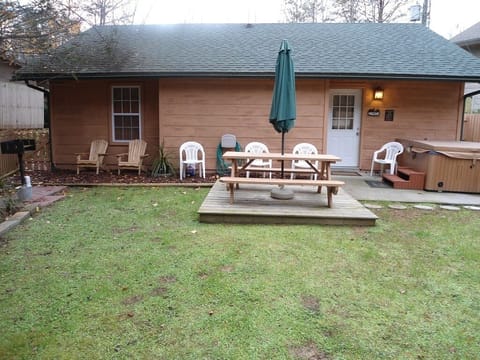 back of cabin