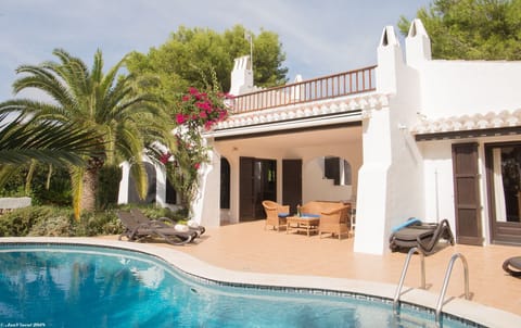 outside pool