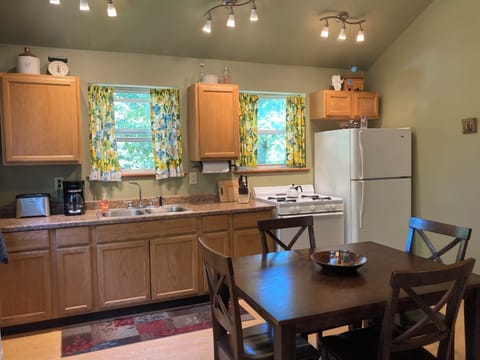 Enjoy our light and airy kitchen.