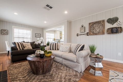 Spacious Living Area with sleeper sofa