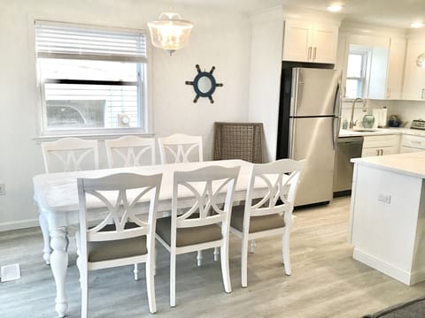 New dining set , 2 more chairs added after photo