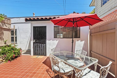 Front courtyard entrance to Casita