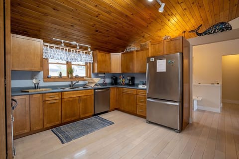 Fully stocked kitchen