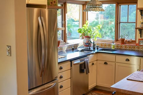 All stainless steel appliances
