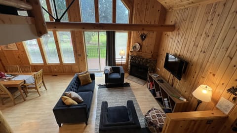 Make yourself comfortable in the family room!