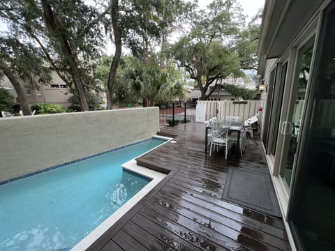 Pool and gathering area