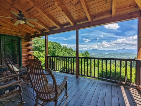 Beautiful Mountain Views from the Main Level Deck
