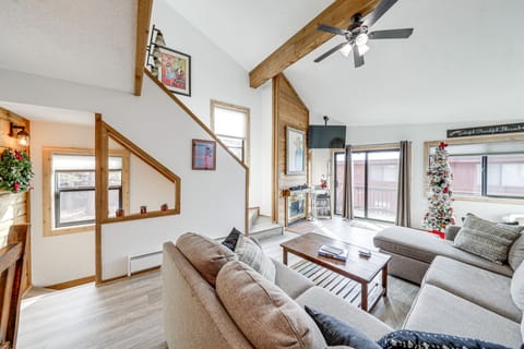 Angel Fire Vacation Rental | 2BR | 2.5BA | 1,560 Sq Ft | Stairs Required